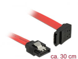 Delock 6 Gb/s sebességet biztosító SATA-kábel egyenes > felfelé néző SATA 0, 3m (83973)