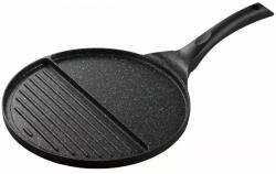 Klausberg Tigaie grill Klausberg KH 1364, 27 cm, Inductie, Acoperire neaderenta din marmura, Negru (KH 1364)