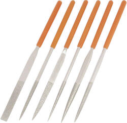 Extol Premium tűreszelő klt. gyémántozott; 6db, 4x160x50mm, HRC38-42 szénacél, 100 krómozott