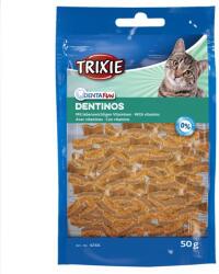 TRIXIE Bucățici de recompensă pentru pisici Dentinos - pentru dentiție, 50 g