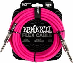 Ernie Ball Flex Pink 6 m Drept - Drept Cablu de instrument (P06418)