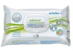 MIKROZID UNIVERSAL WIPES 20 x 20 cm fertőtlenítő kendő 114 DB (MG 28736)