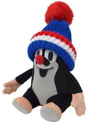 Mubrno Krtek 20 cm șezut beanie albastru-tricolor (48902I)
