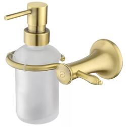 FDESIGN Dozator sapun lichid cu suport, bronz periat, FDesign Lacrima FD6-LRA-16-66 FD6-LRA-16-66 (FD6-LRA-16-66)