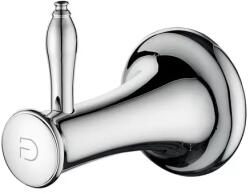 FDesign Cuier simplu pentru halat baie, crom lucios, FDesign Lacrima FD6-LRA-07-11 FD6-LRA-07-11 (FD6-LRA-07-11)