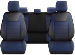 DeluxeBoss Set Huse Scaune Auto pentru Citroen C8 - DeluxeBoss Classico, pentru bancheta rabatabila fractionata, 11 piese, albastru inchis