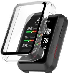 Husa din plastic cu sticla de protectie pentru Huawei Watch D transparenta