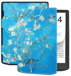  ART Carcasă pliabilă pentru Pocketbook InkPad 4 743G / InkPad Color 3 743K3 / InkPad Color 2 743 APRICOT BLOSSOM