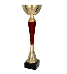 Serleg 9217C 39 cm magas, csésze 12cm, márvány 25x68 mm fekete talpon