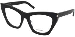 Yves Saint Laurent Dioptriás szemüvegek Saint Laurent SL 214 Kate OPT 001 - lencsebolt