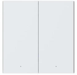 Aqara H1, 2 gombos Zigbee csillárkapcsoló (fázis+nulla), szürke (AQA-KAP-H1LN2-GR)