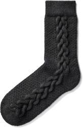 Vlnka Klasszikus Merinó birkagyapjú zokni - fekete zokniméret 43-45