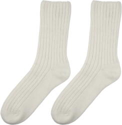 Vlnka Merinó birkagyapjú zokni egészségügyi szegéllyel - fehér zokniméret 43-45