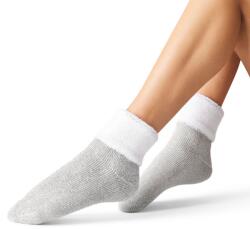 Vlnka Merinó gyapjú zokni "froté" fehér zokniméret 35-37