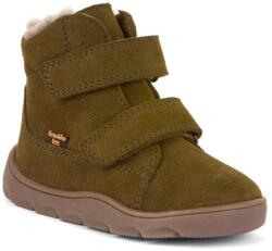 Froddo Băieți cizme de iarnă desculți ZERU TEX FURRY Olive, Froddo, G2110149-4, verde - 30