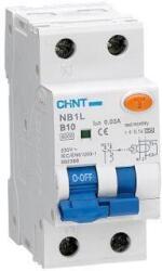 CHINT Fi-relé+kismegszakító 1P+N C10A 6kA 30mA NB1L-40 (CH-971963)