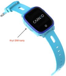  Csere SIM kártya fedele CARNEO GuardKid+ 4G-hez - kék