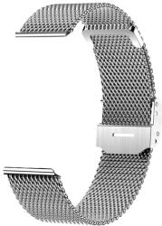 Tartalék szíj 20mm milánói, ezüst