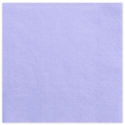  Szalvéta, 3 rétegű, lila, 33x33cm (1 db / 20 db. ) (SP33-1-004)