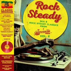 V/A Rock Steady (Classics from Treasure Isle) Vol. 2 (Translucent Red Vinyl)