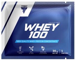 Trec Nutrition Whey 100 | High Quality Whey Protein Concentrate with Immuno Shield [30 грама] Бисквити с крем