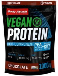 Body Attack Sports Nutrition Vegan Protein | Duo-Component Pea + Brown Rice [1000 грама] Шоколад