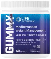 Life Extension Gummy Science Mediterranean Weight Management [60 желирани бонбони] Боровинка