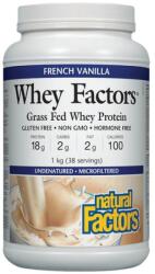 Natural Factors Whey Factors® Grass Fed Whey Protein | Vanilla [1000 грама] Ванилия