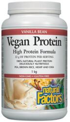 Natural Factors Vegan Protein High Protein Formula [1000 грама] Ванилия
