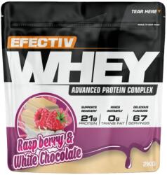 EFECTIV Nutrition Efectiv Whey | Advanced Protein Complex [2000 грама] Бял шоколад с малини