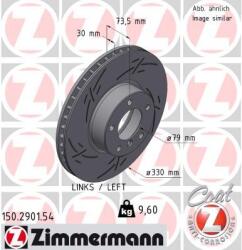 ZIMMERMANN Disc frana ZIMMERMANN BLACK Z 150.2901. 54 (150.2901.54)