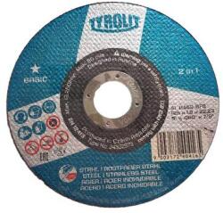 TYROLIT 125x1, 6 41CA46-BF Basic Tyr (Tyrolit Basic 2in1 vágókorong) 35010017