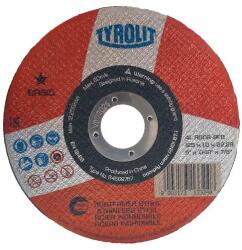 TYROLIT 125x1 41CA60-BF InoxBasicTyr (Tyrolit Basic inox vágókorong) 35010032