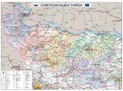 Mapmedia Карта на Северозападен район (b201)