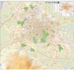 Mapmedia Карта на община Столична (d139)