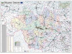 Mapmedia Карта на община Смолян (d137)