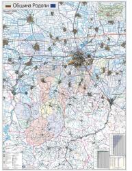 Mapmedia Карта на община Родопи (d177)