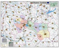 Mapmedia Карта на община Гълъбово (d184)