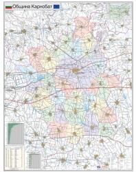 Mapmedia Карта на община Карнобат (d107)