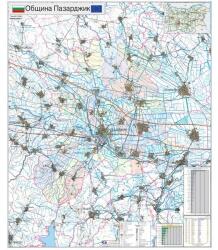 Mapmedia Карта на община Пазарджик (d129)