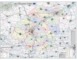 Mapmedia Карта на община Ловеч (d126)