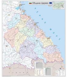Mapmedia Карта на община Царево (d116)