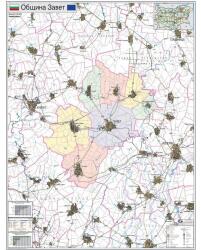 Mapmedia Карта на община Завет (d221)