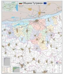 Mapmedia Карта на община Тутракан (d229)