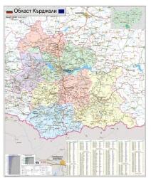 Mapmedia Карта на област Кърджали (r117)