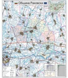 Mapmedia Карта на община Раковски (d180)