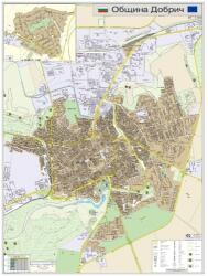 Mapmedia Карта на община Добрич (d123)