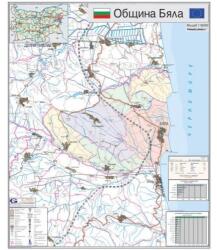 Mapmedia Карта на община Бяла (d146)