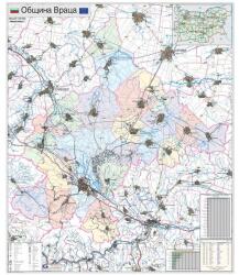 Mapmedia Карта на община Враца (d121)