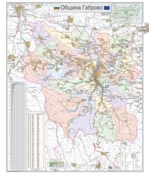 Mapmedia Карта на община Габрово (d122)